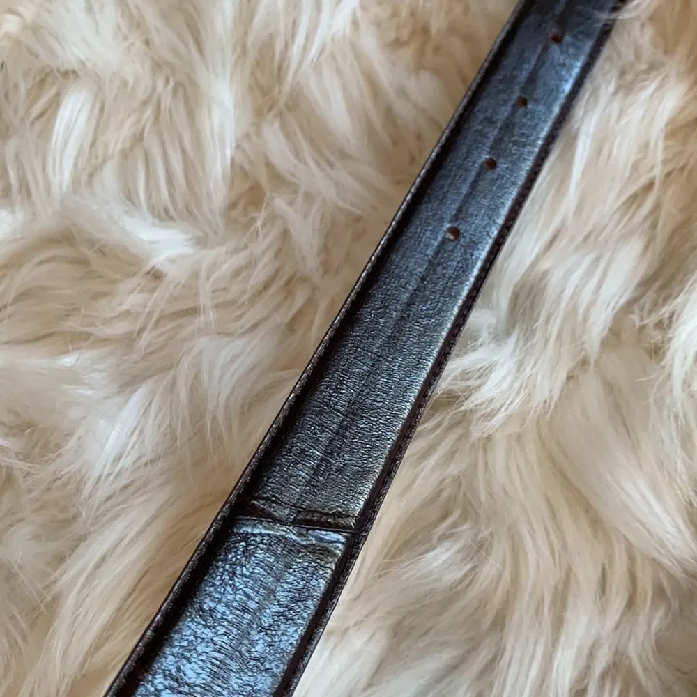 Men’s Genuine Eel Skin Belt